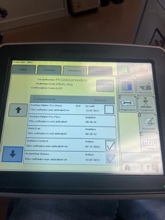 2011 John Deere GreenStar 2630 Equipment Image0