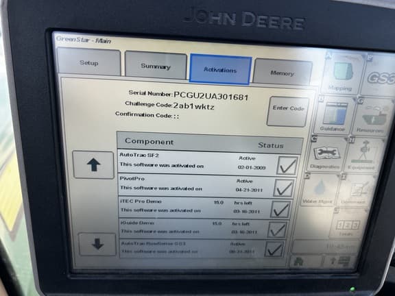 Image of John Deere GreenStar 2630 Image 1