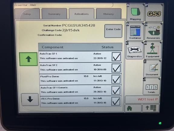 Image of John Deere GreenStar 2630 Image 1
