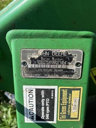 Image of John Deere 275 equipment image 1