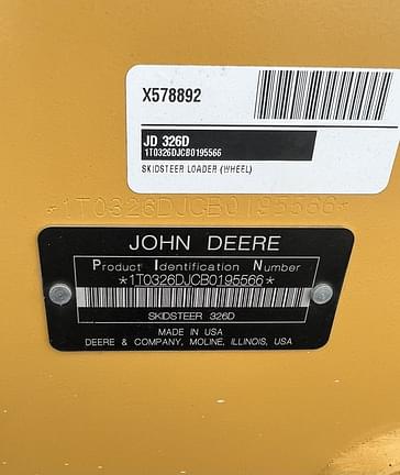 Image of John Deere 326D equipment image 3