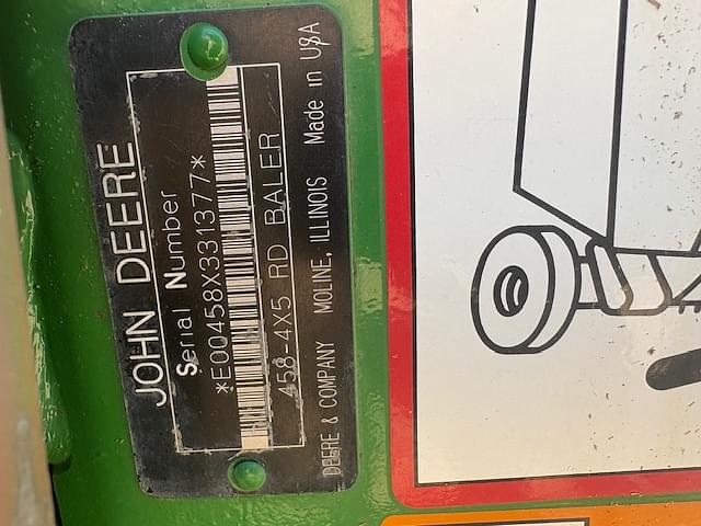 Image of John Deere 458 MegaWide Plus equipment image 4