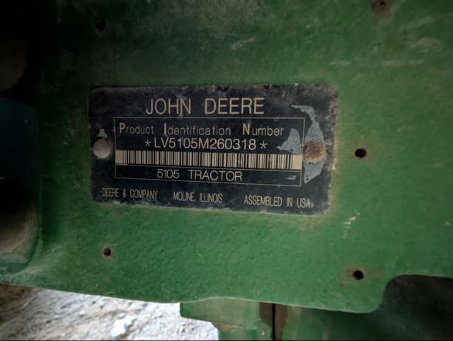 Image of John Deere 5105ML equipment image 1