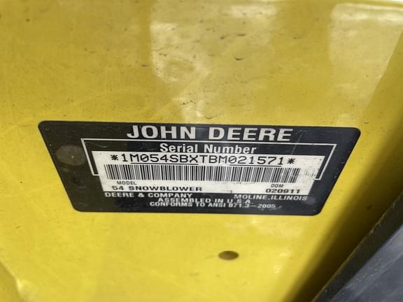 2011 John Deere 54