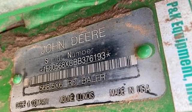 Image of John Deere 568 Mega Wide Plus equipment image 4