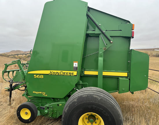 2011 John Deere 568 Mega Wide Plus Equipment Image0