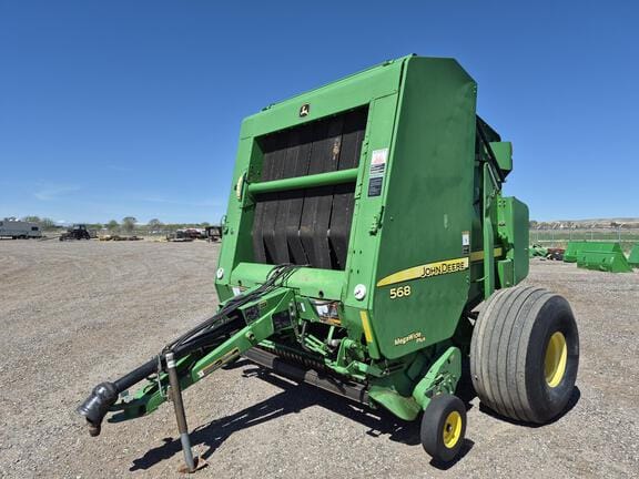 2011 John Deere 568 Mega Wide Plus Equipment Image0
