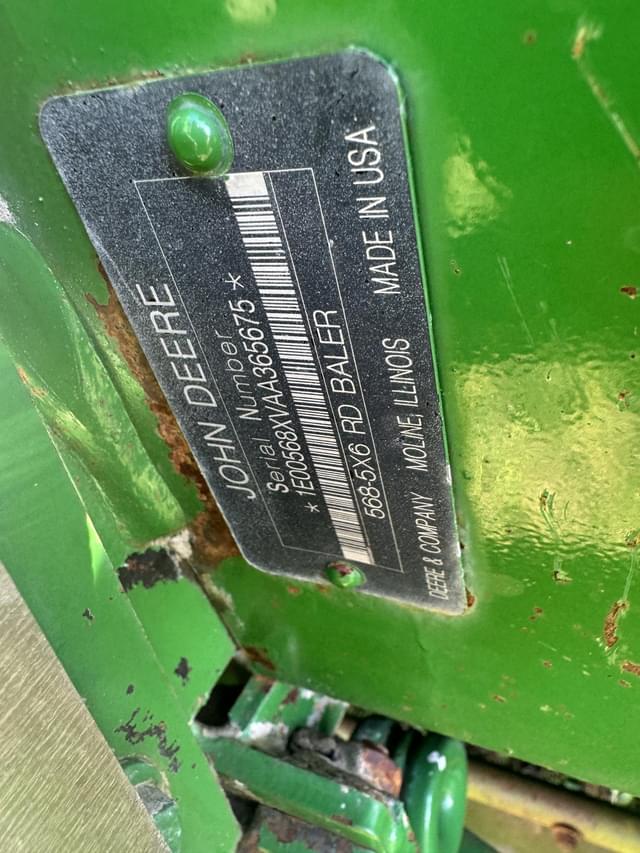 Image of John Deere 568 equipment image 2