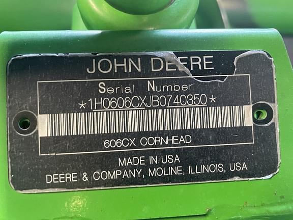 Image of John Deere 606C equipment image 2