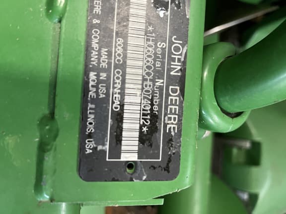 Image of John Deere 606C equipment image 2