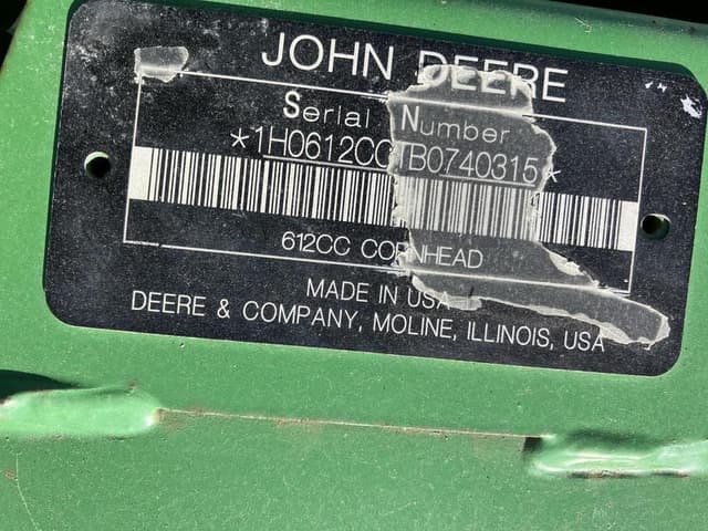 Image of John Deere 612C equipment image 2