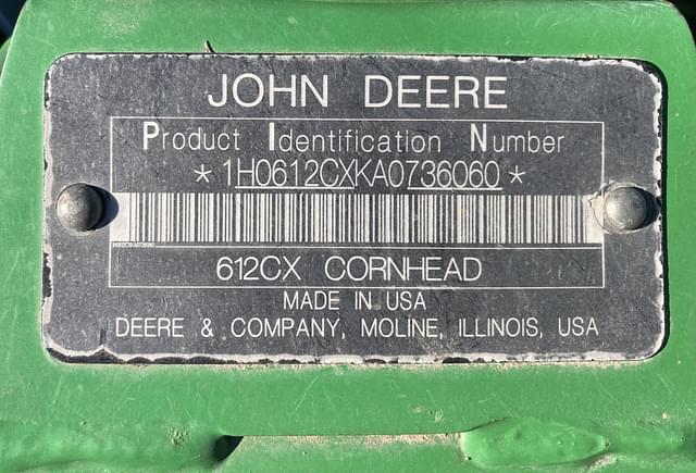 Image of John Deere 612C equipment image 1