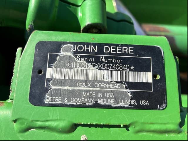 Image of John Deere 612C equipment image 1
