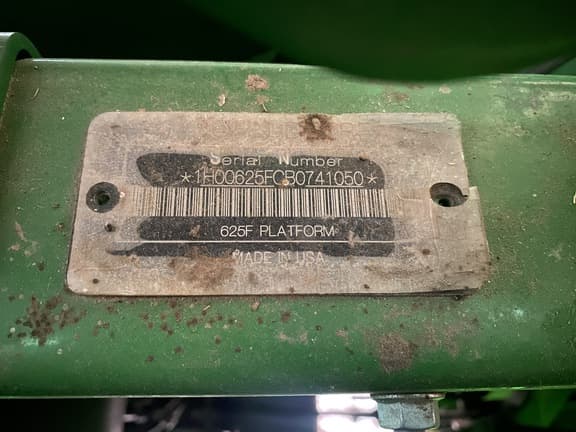Image of John Deere 625F equipment image 3