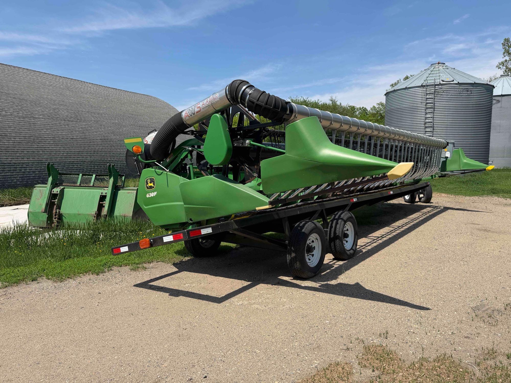 2011 John Deere 630F Equipment Image0