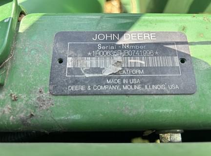 Image of John Deere 635F equipment image 3