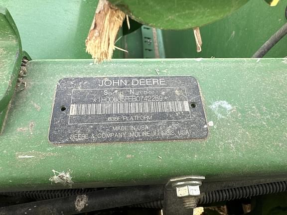 Image of John Deere 635F equipment image 3