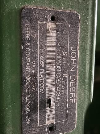 Image of John Deere 635F equipment image 3