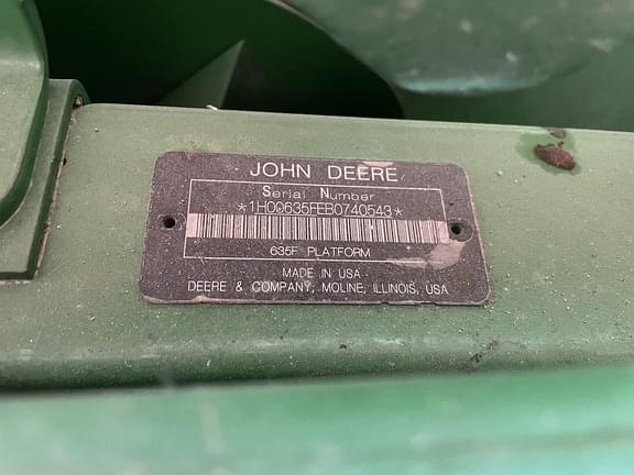 Image of John Deere 635F equipment image 1