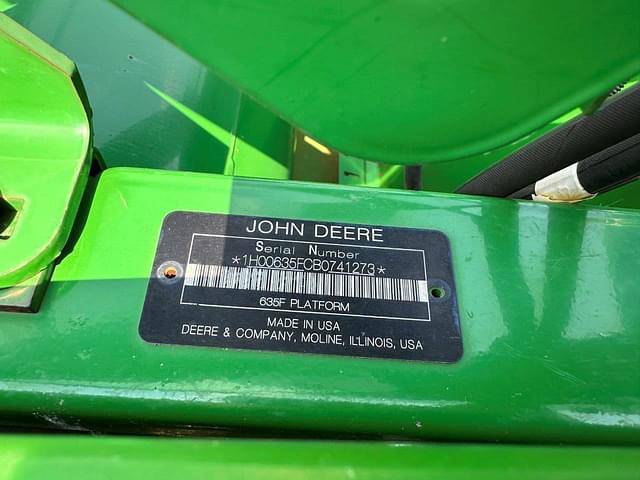 Image of John Deere 635F equipment image 3