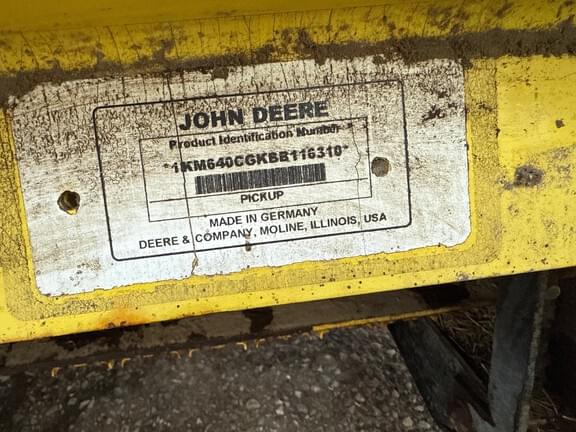 Image of John Deere 640C equipment image 4