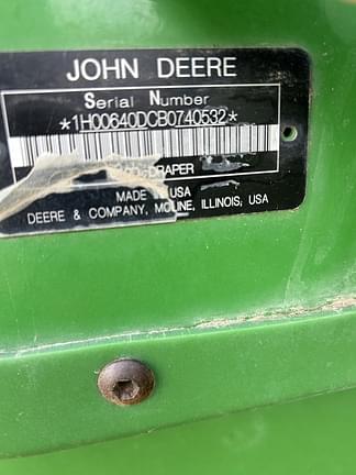 Image of John Deere 640D equipment image 1