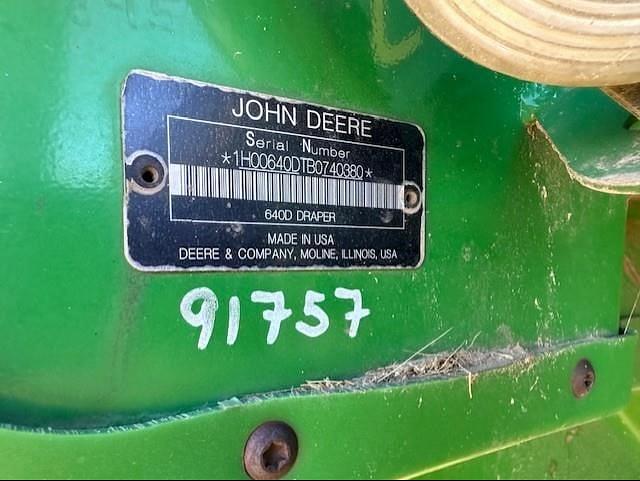 Image of John Deere 640D equipment image 1