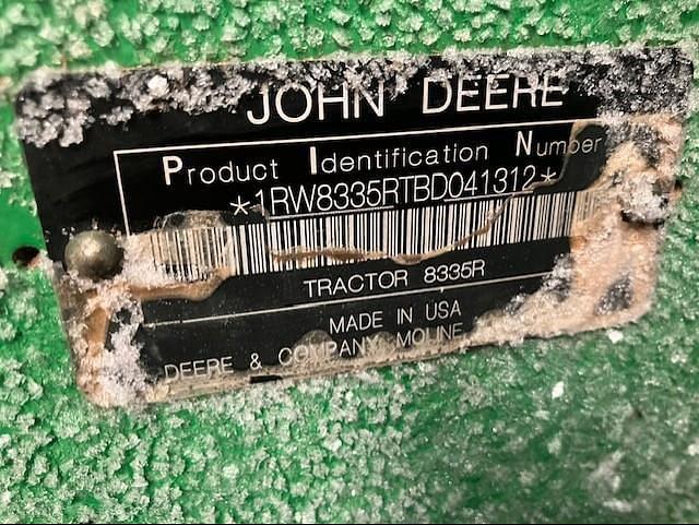 Image of John Deere 8335R equipment image 2