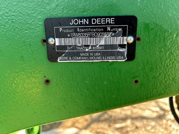 Image of John Deere 8335RT Image 1