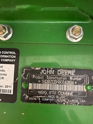 Image of John Deere 9570 STS equipment image 1