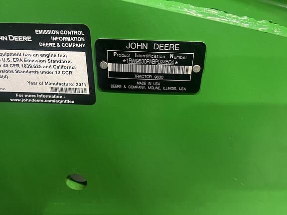 Image of John Deere 9630 equipment image 3