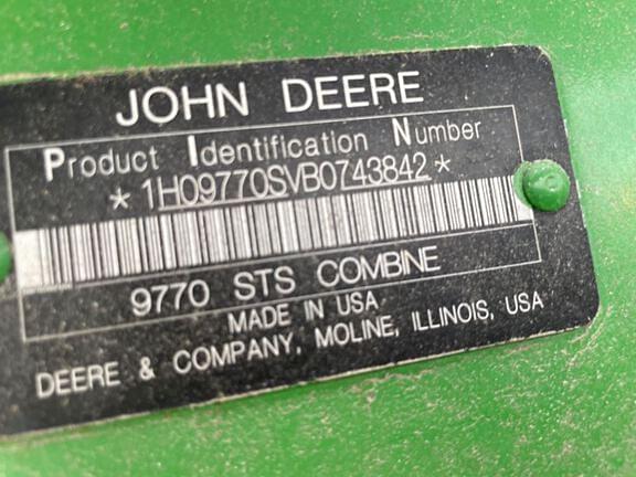 Image of John Deere 9770 STS equipment image 4