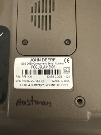 2011 John Deere GreenStar 2630 Equipment Image0
