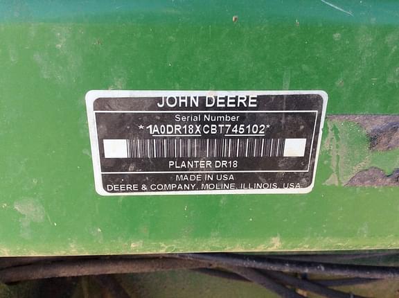 Image of John Deere DR18 equipment image 3