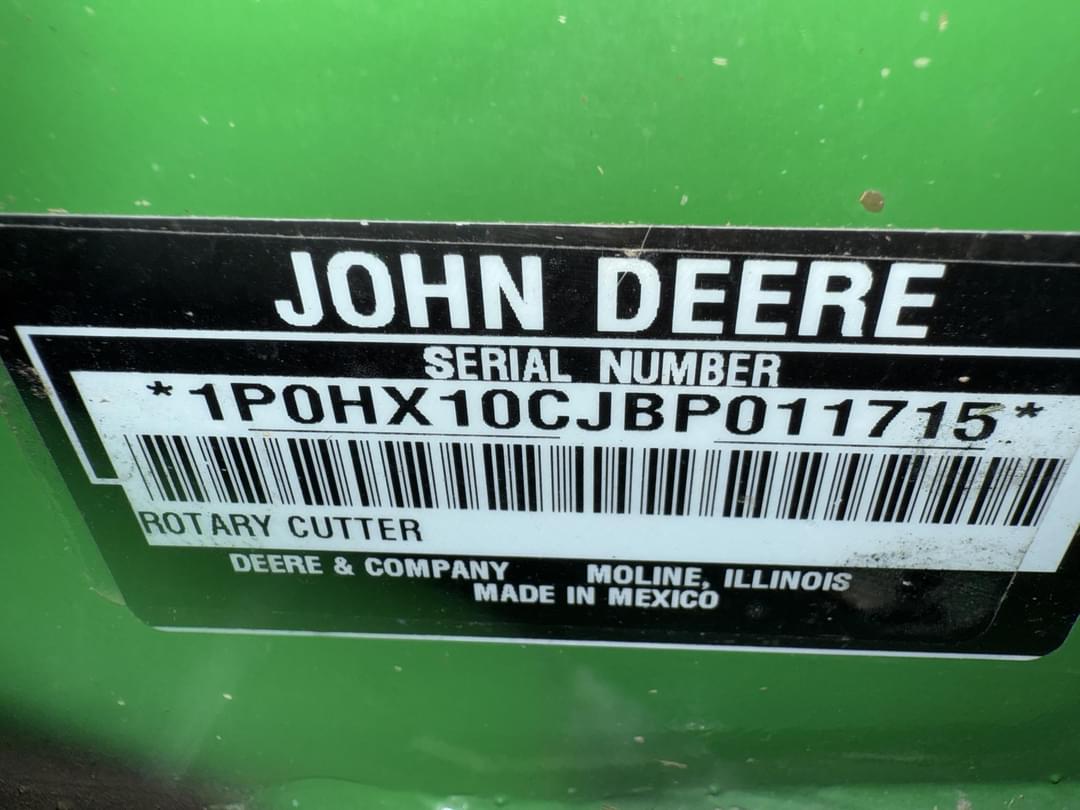Image of John Deere HX10 Image 1
