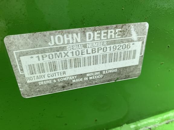 Image of John Deere MX10 equipment image 3