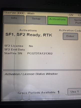 Image of John Deere StarFire 3000 equipment image 3