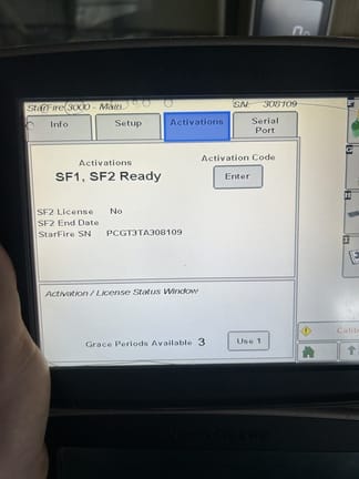 2011 John Deere StarFire 3000 Equipment Image0