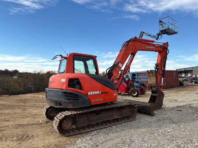 Image of Kubota KX080-3 equipment image 1