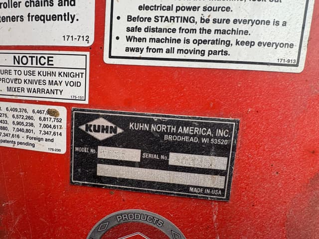 Image of Kuhn Knight 5156 equipment image 4