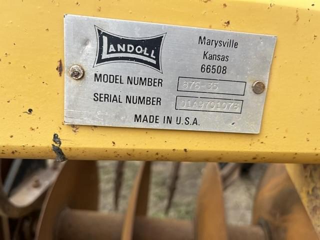 Image of Landoll 876 equipment image 4