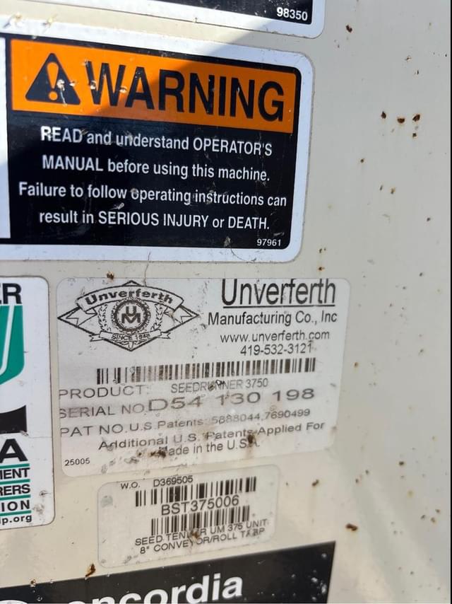 Image of Unverferth 3750 equipment image 2