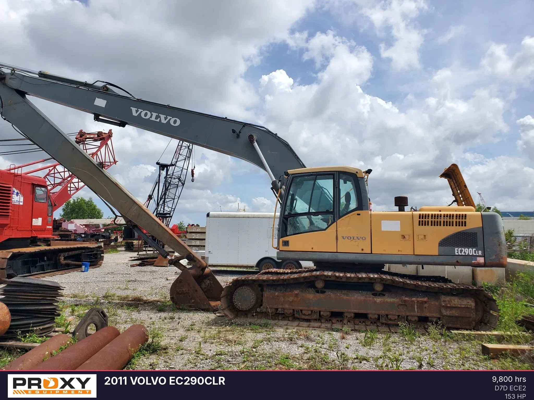 2011 Volvo EC290CLR Equipment Image0