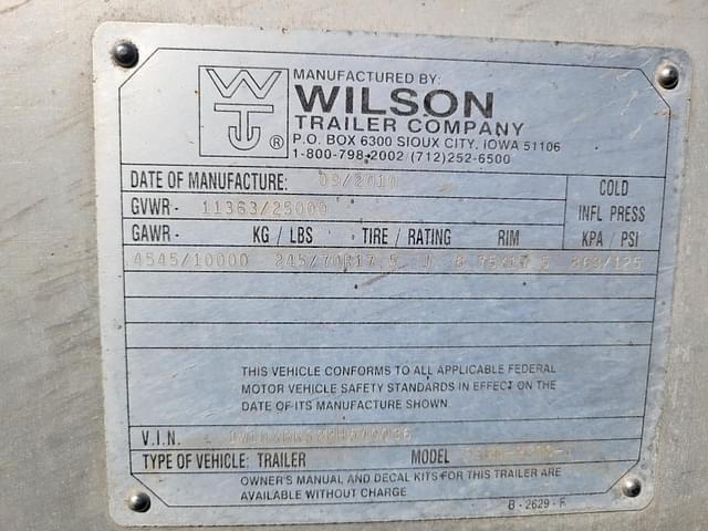 Image of Wilson PSGN-9330-T equipment image 3