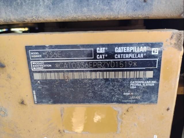 Image of Caterpillar 336EL equipment image 4