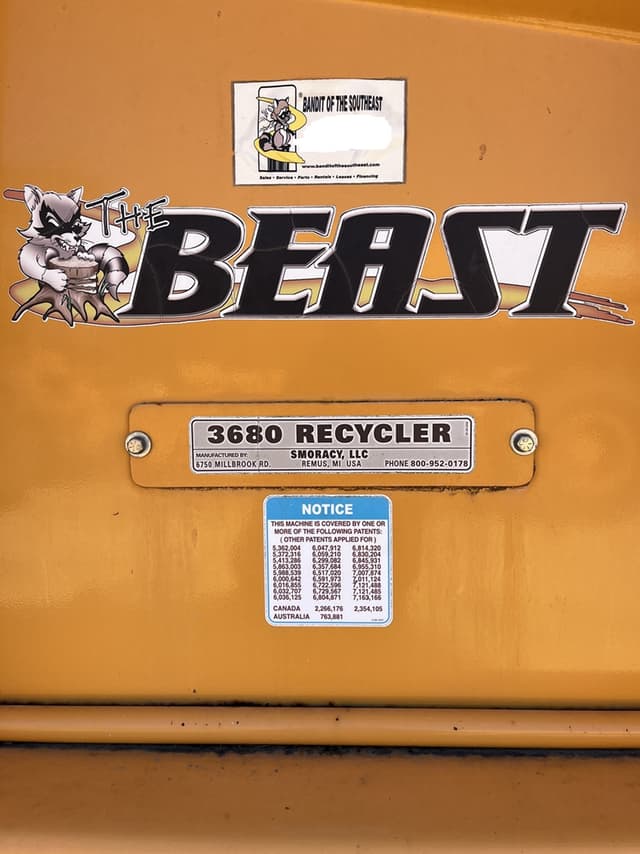 Image of Bandit 3680 equipment image 3