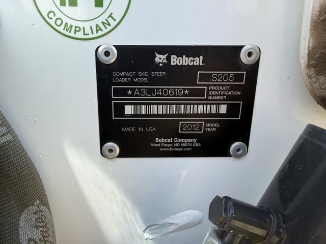 Image of Bobcat S205 equipment image 1