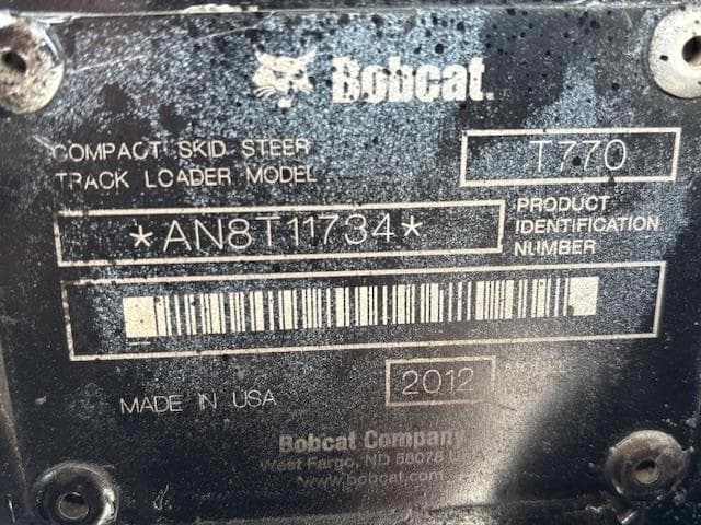Image of Bobcat T770 equipment image 2