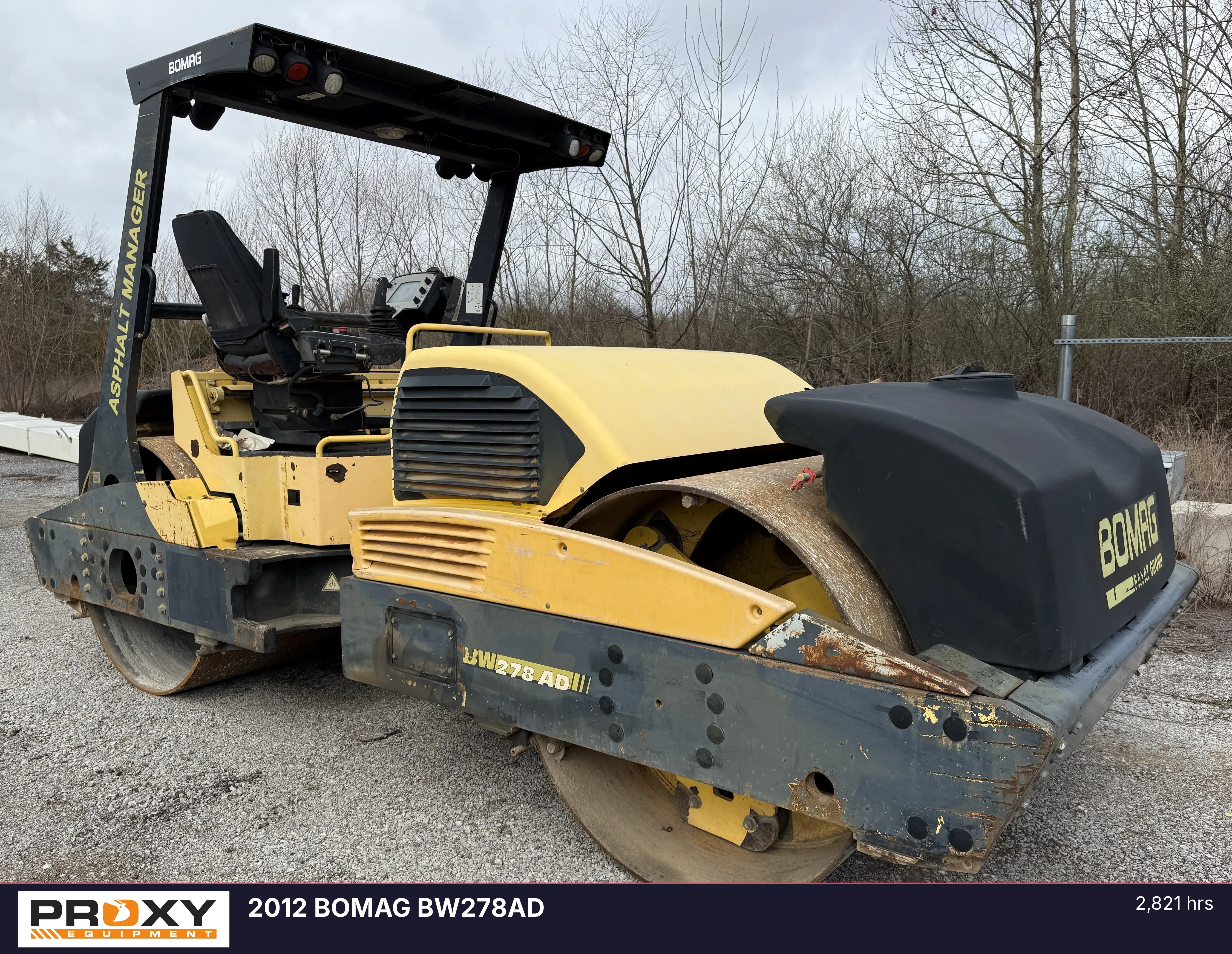 2012 Bomag BW278AD Equipment Image0