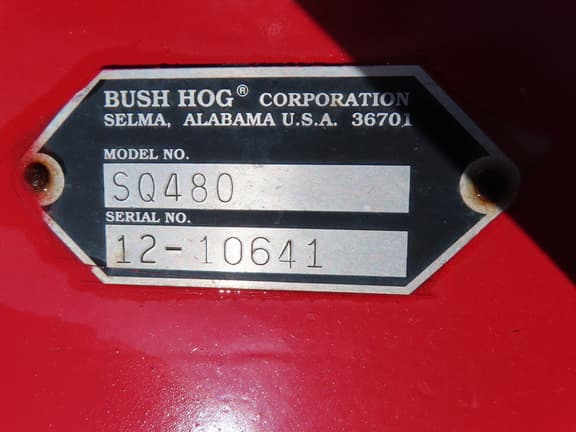 Image of Bush Hog SQ480 equipment image 4